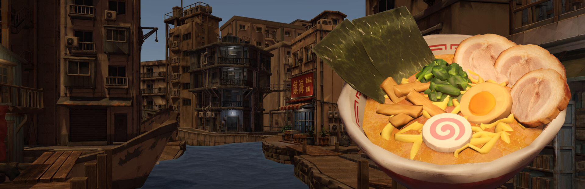 Ramen Shop in the Floating Slums