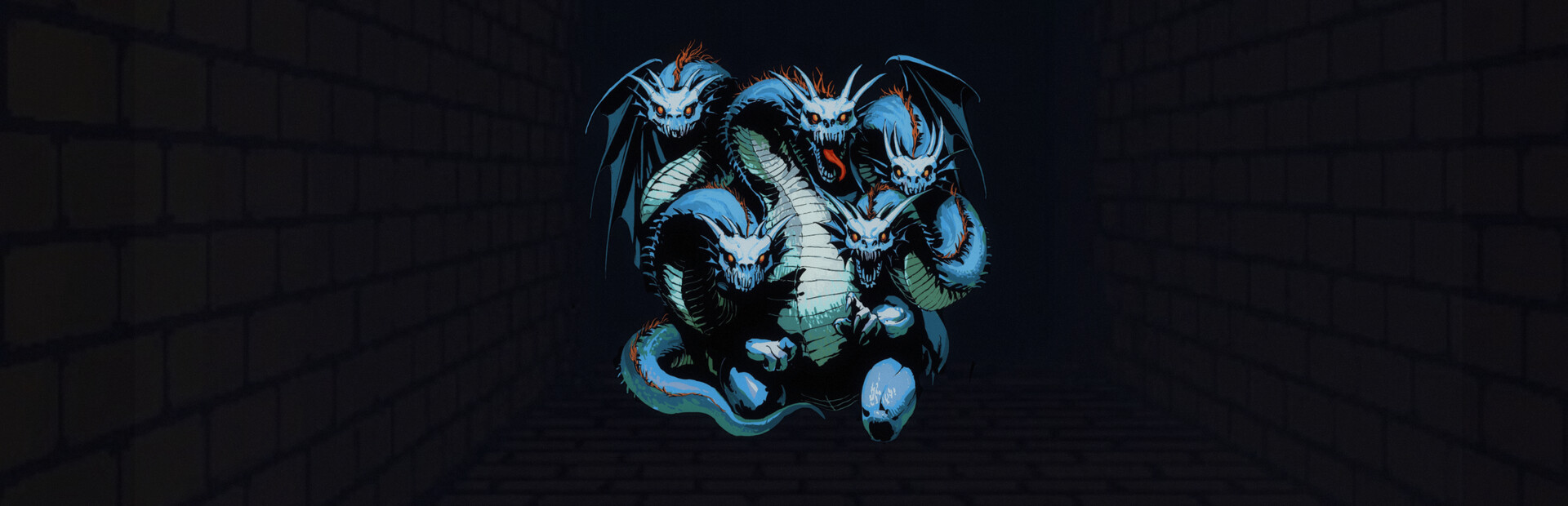 Dungeonbound official library artwork retro fantasy dungeon