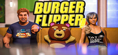 Burger Flipper — Steam header