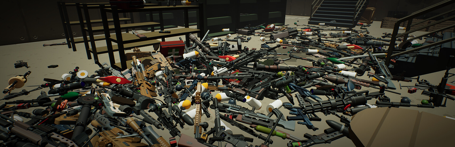 Sort Them Guns: Tidy Up