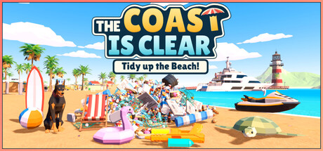 The Coast is Clear: Tidy up the Beach! — Steam header