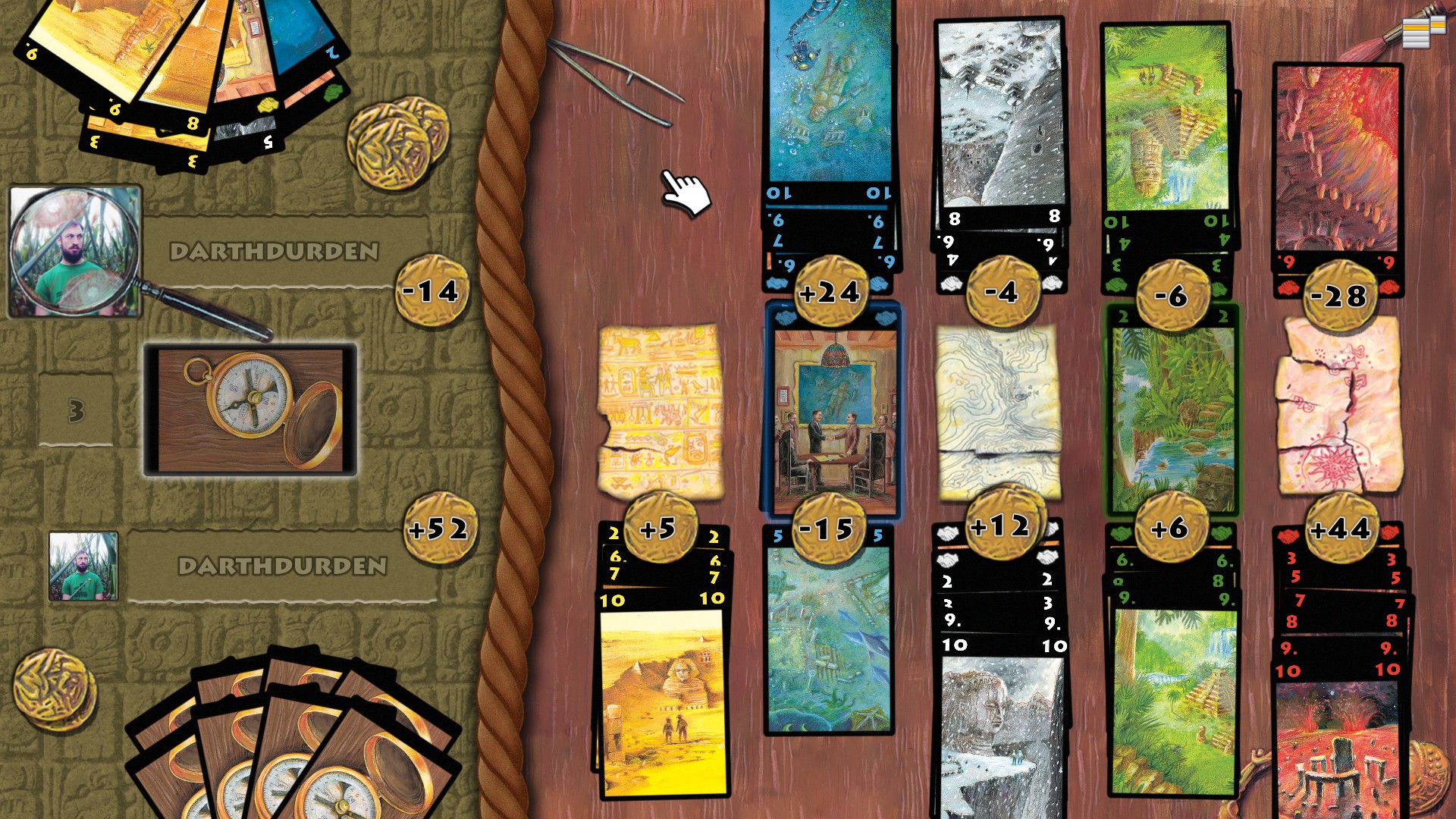 Lost Cities screenshot 1