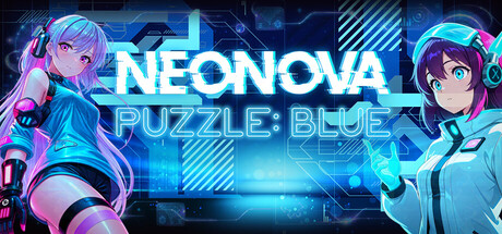 NEONOVA Puzzle: Blue — Steam header