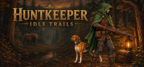 HUNTKEEPER: Idle Trails — Steam header