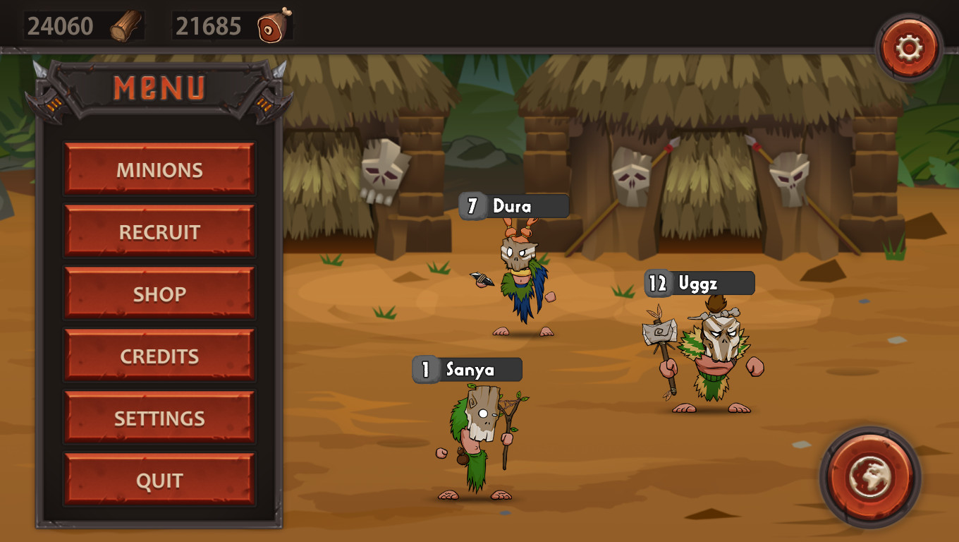Stone Age Wars screenshot 1
