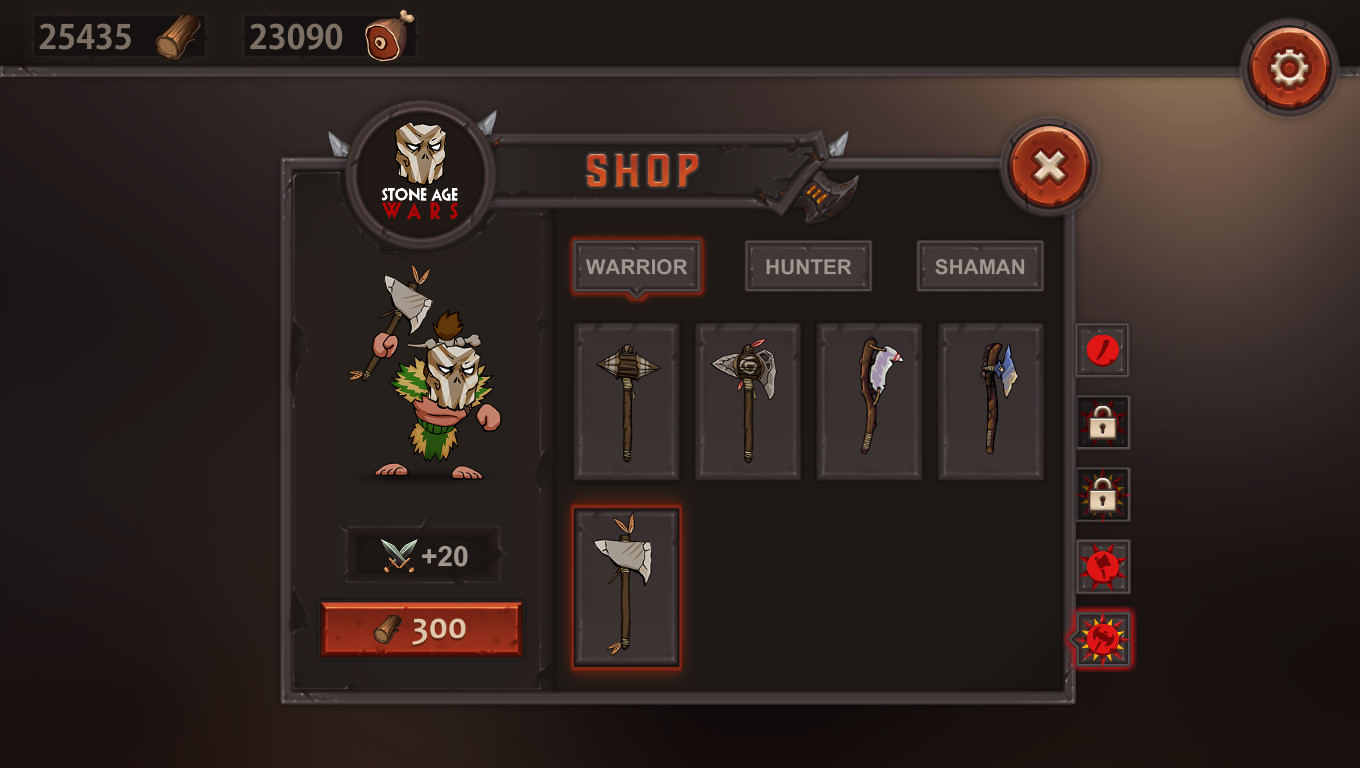 Stone Age Wars screenshot 2