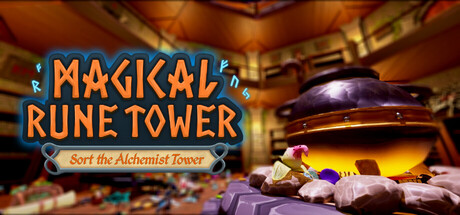 Magical Rune Tower: Sort the Alchemist Tower — Steam header