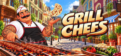 Grill Chefs - Restaurant Simulator — Steam header
