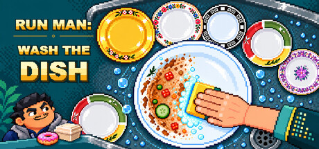 Run Man: Wash the Dish — Steam header