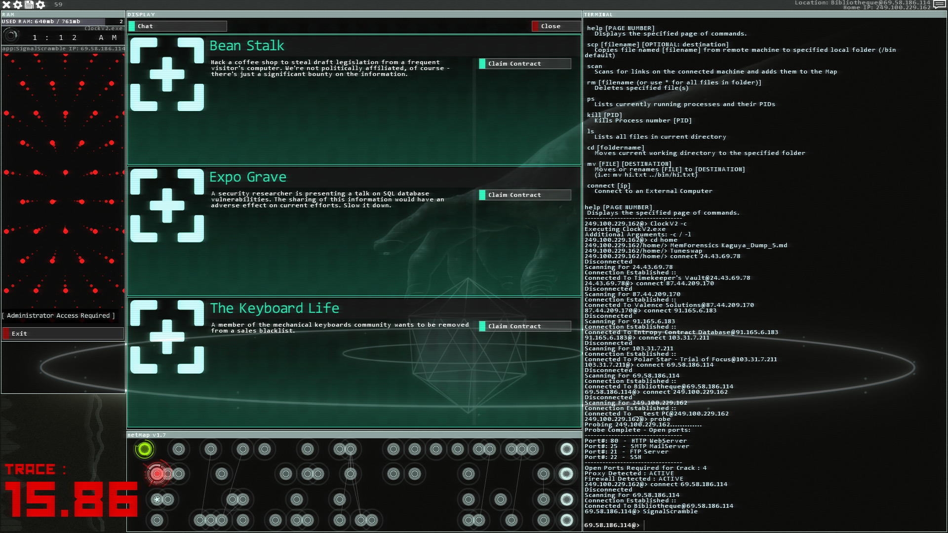 Hacknet - Labyrinths screenshot 6