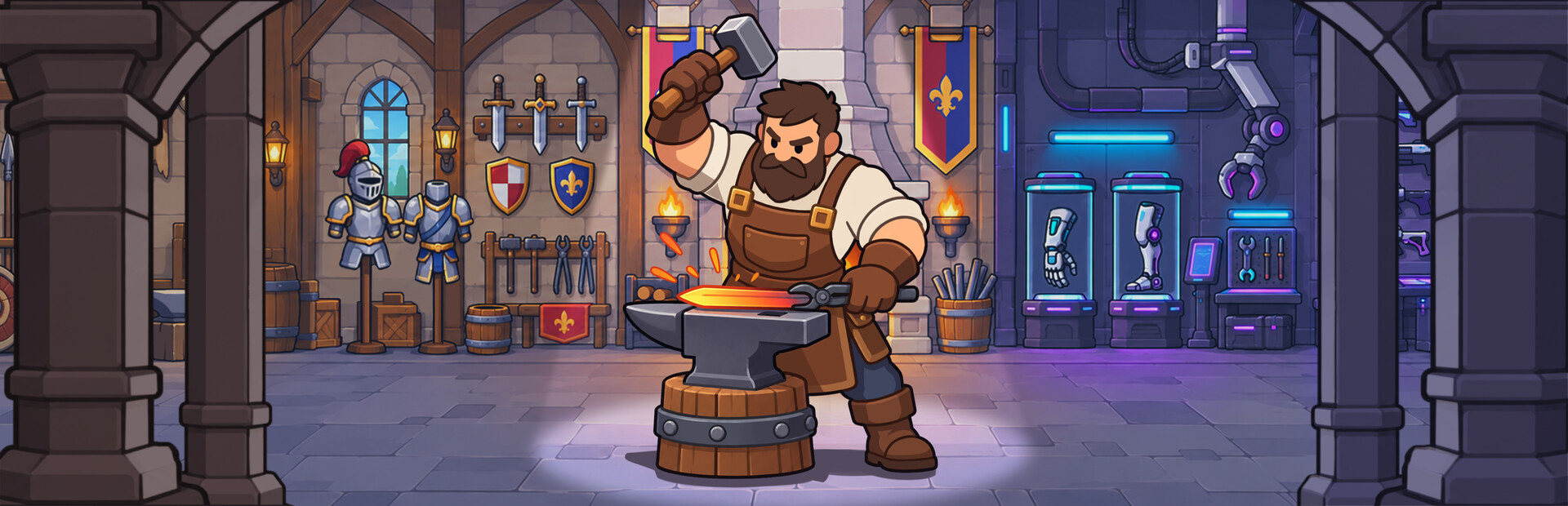 Auto Forge: Idle RPG Craft