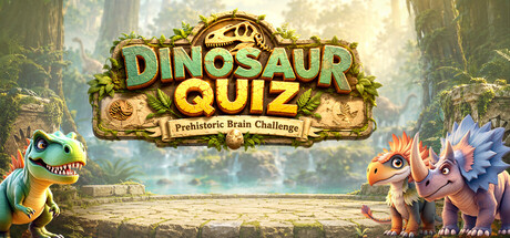 Dinosaur Quiz Trivia - Prehistoric Brain Challenge — Steam header