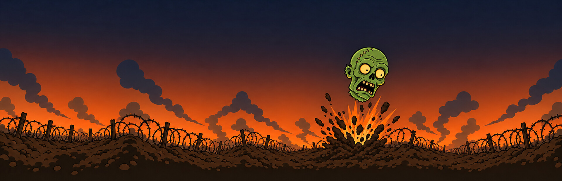 Mud, Mortars & Zombies