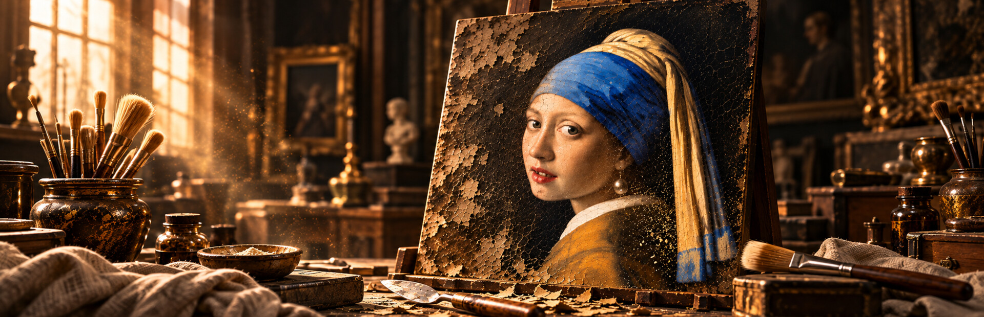 DUSTY CANVAS: Restore the Masterpiece