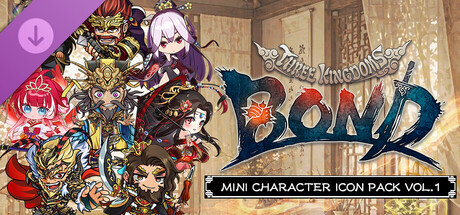 Three Kingdoms:BOND - Mini Character Icon Pack Vol. 1 -