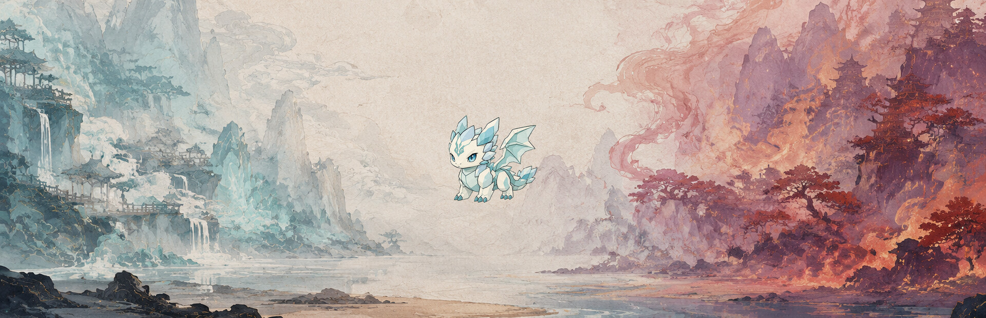 Lingyun Cards: Between the Clear and the Turbid