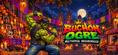 Ogro Buchón: Barrio Multiversal — Steam header