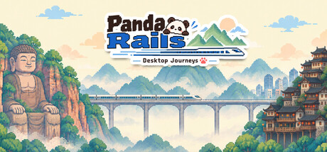 Panda Rails: Desktop Journeys — Steam header