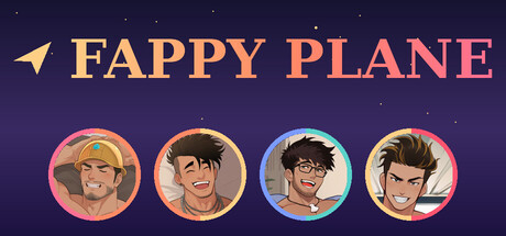Fappy Plane: A Gay Bara Dating Sim — Steam header