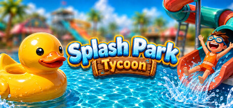Splash Park Tycoon — Steam header