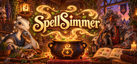 SpellSimmer — Steam header