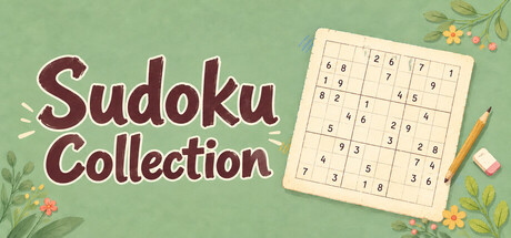Sudoku Collection: Classic Sudoku, Killer Sudoku, Diagonal Sudoku, Jigsaw Sudoku — Steam header