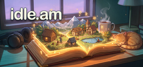 idle.am - lofi idle mmo — Steam header