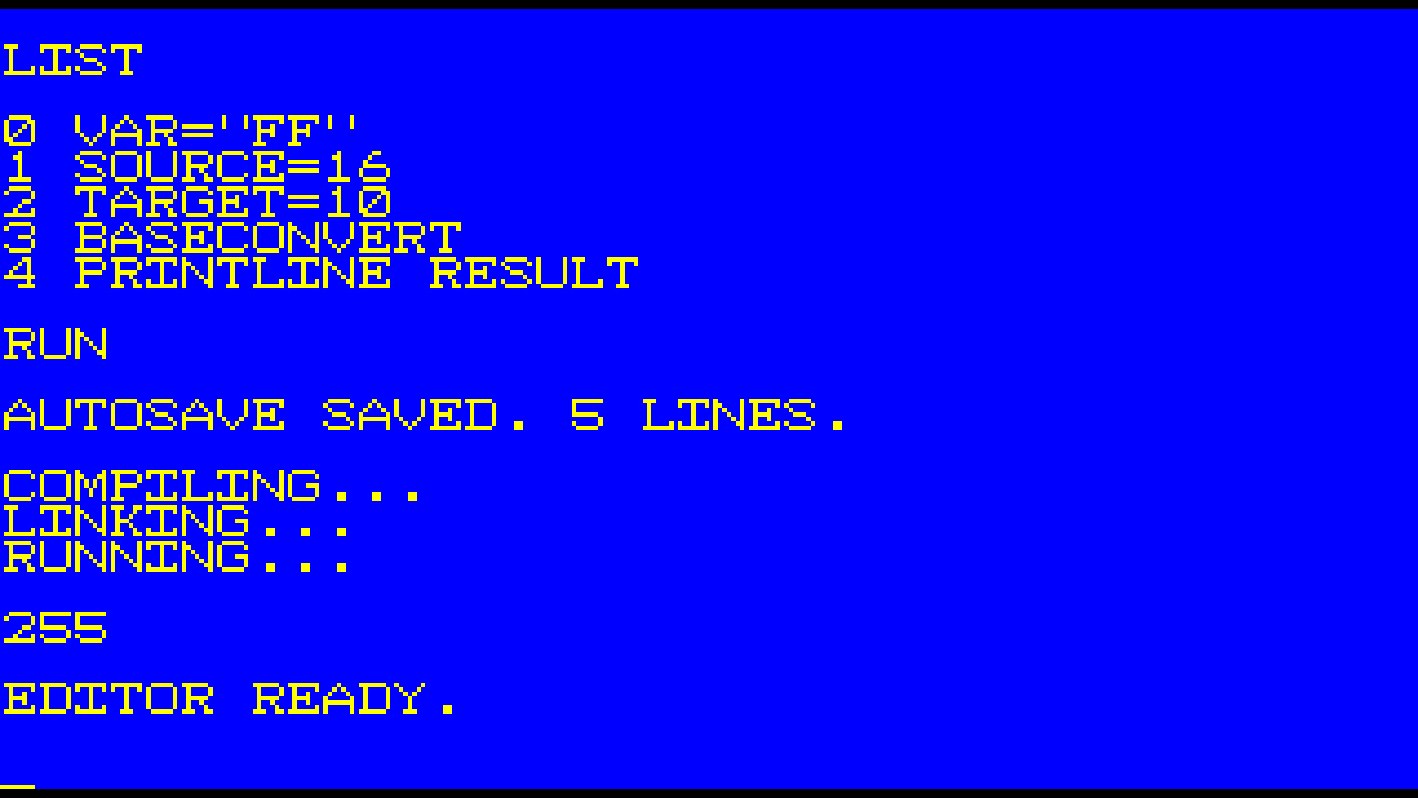 Ozapell Basic screenshot 1