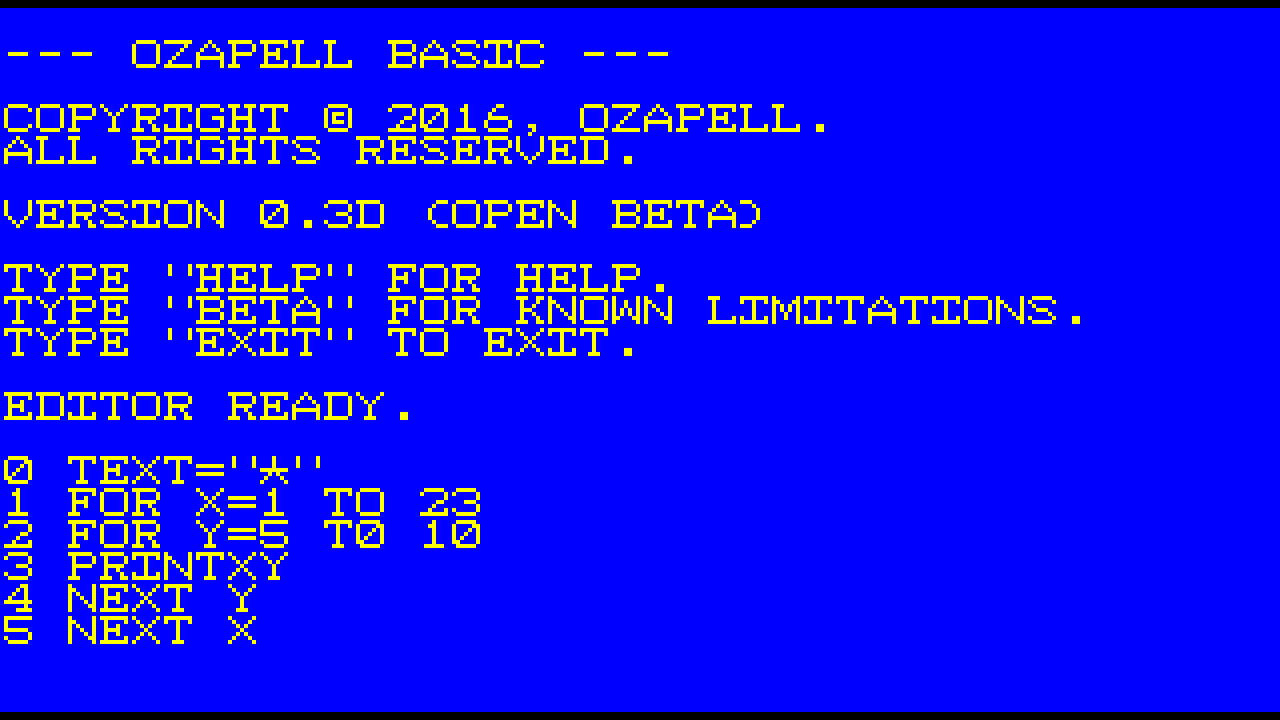 Ozapell Basic screenshot 2