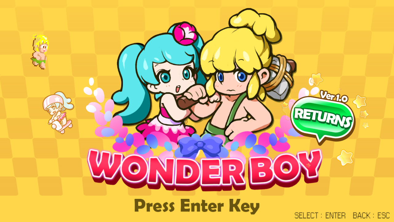 Wonder Boy Returns screenshot 1