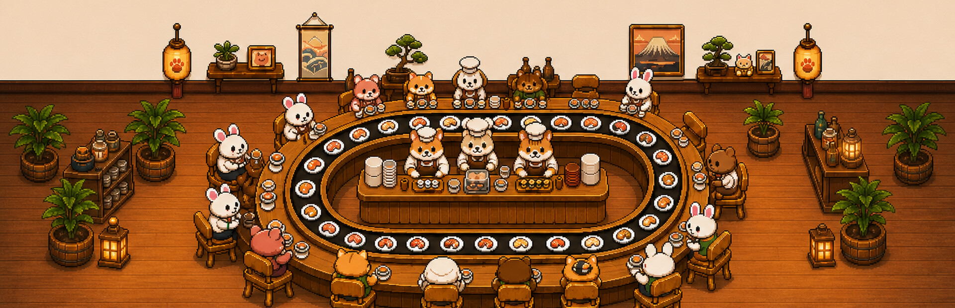 Desk Sushi Idle