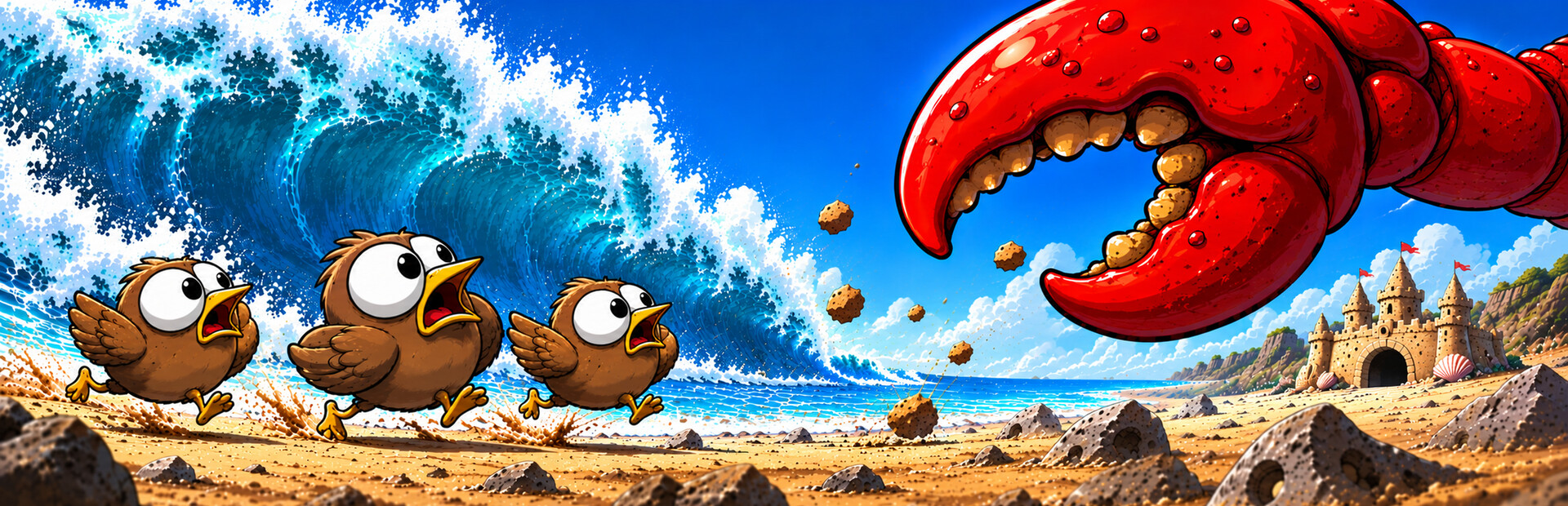 Sandpipers! The Sea-Quell