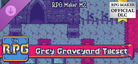 RPG Maker MZ - TinyRPG - Grey Graveyard Tileset