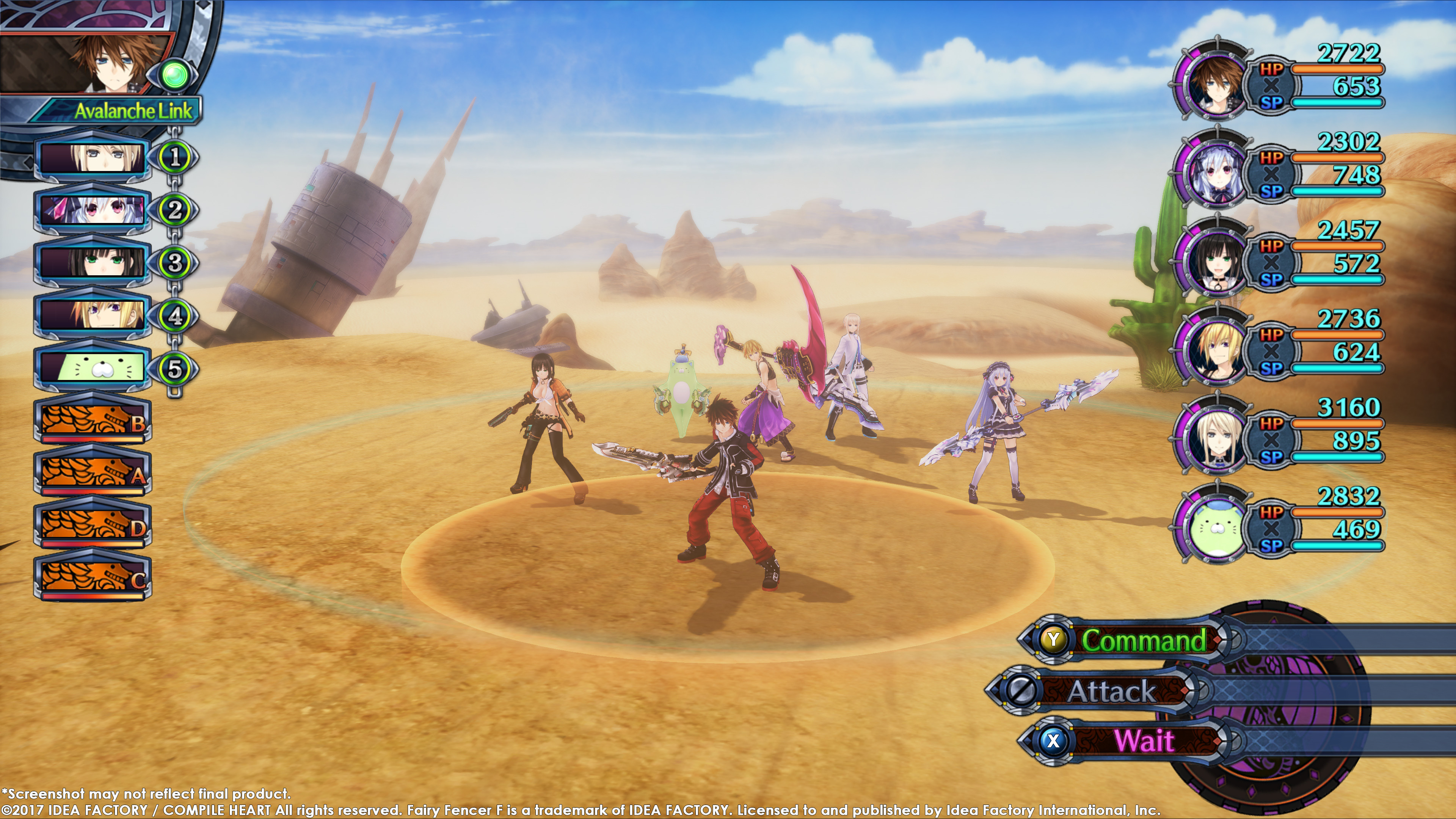 Fairy Fencer F Advent Dark Force screenshot 1