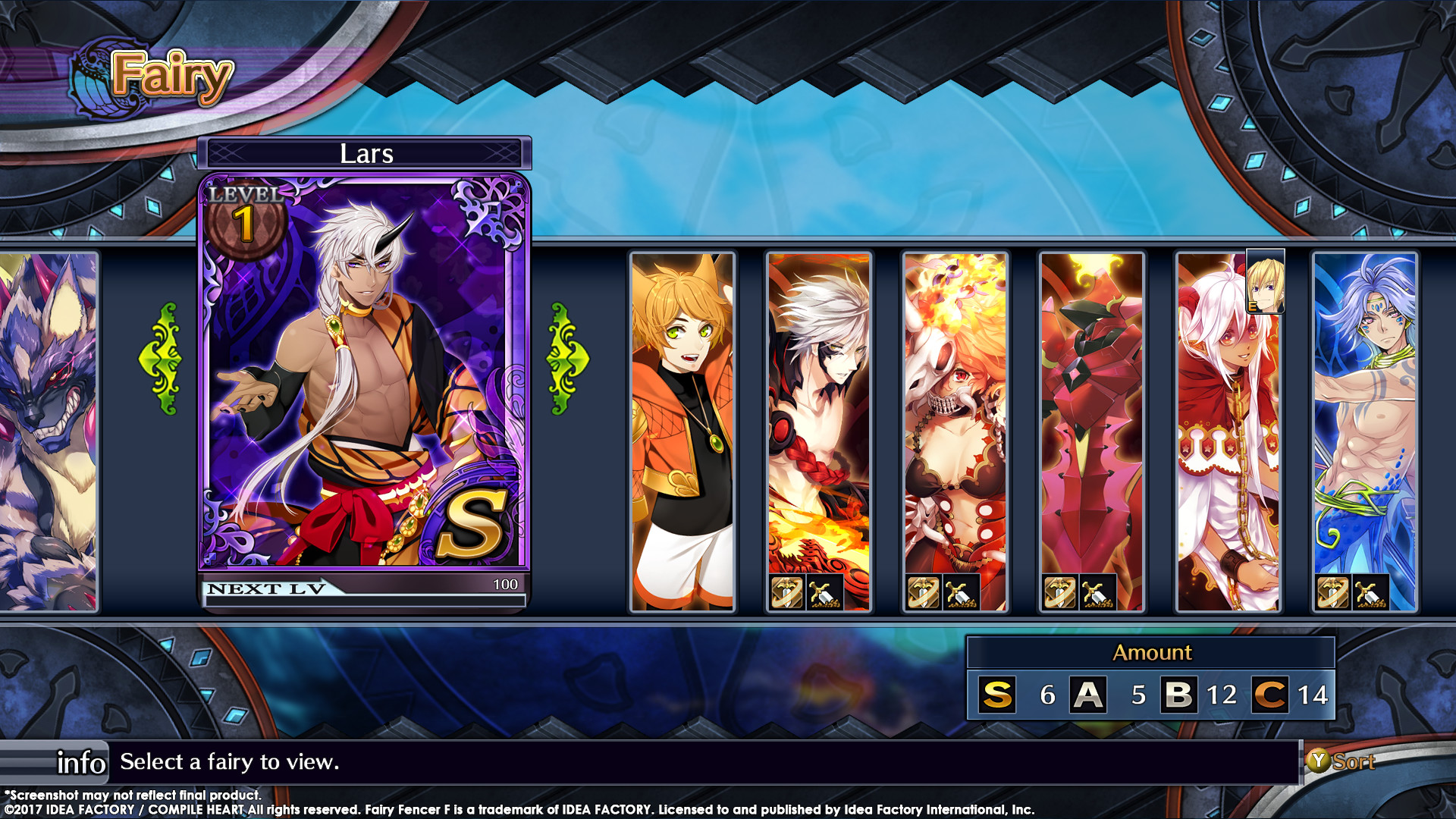 Fairy Fencer F ADF Fairy Set 3: Lars and Foxer screenshot 1