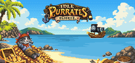 Idle Purrates Clicker — Steam header