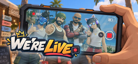 We're Live! — Steam header