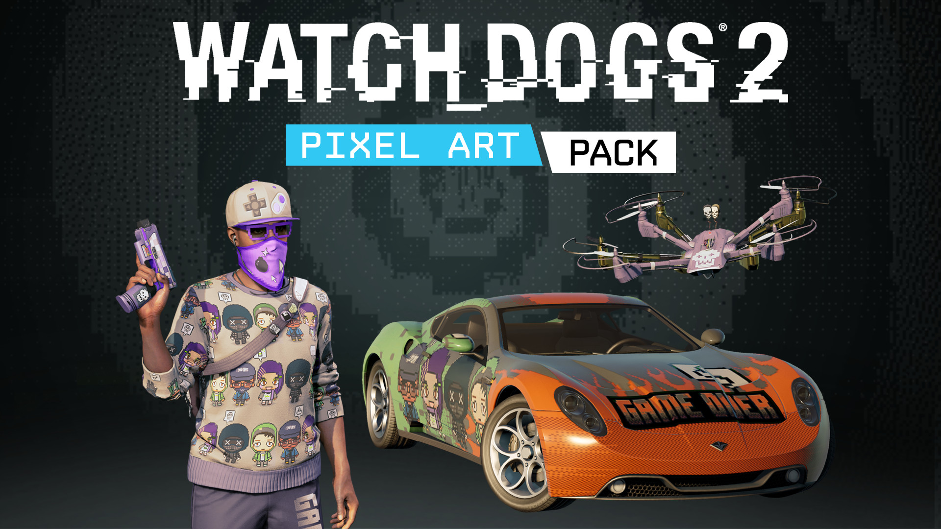 Watch_Dogs 2 - Pixel Art screenshot 1