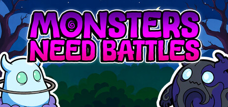 Monsters Need Battles — Steam header