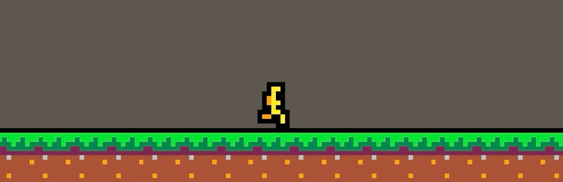 Banana Guy Running Hard