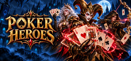 Poker Heroes — Steam header