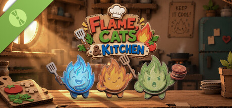 Flame, Cats & Kitchen Demo
