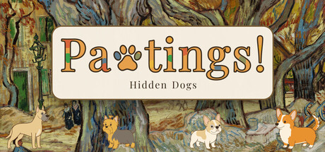 Pawtings! Hidden Dogs — Steam header