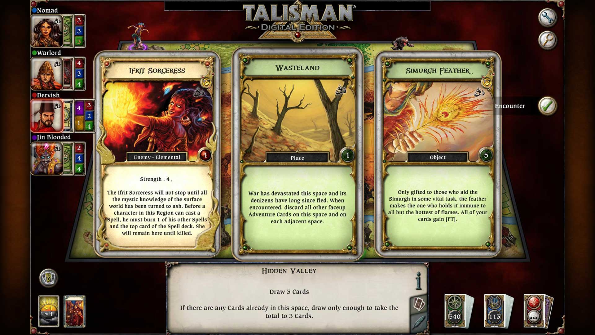 Talisman - The Firelands Expansion screenshot 6