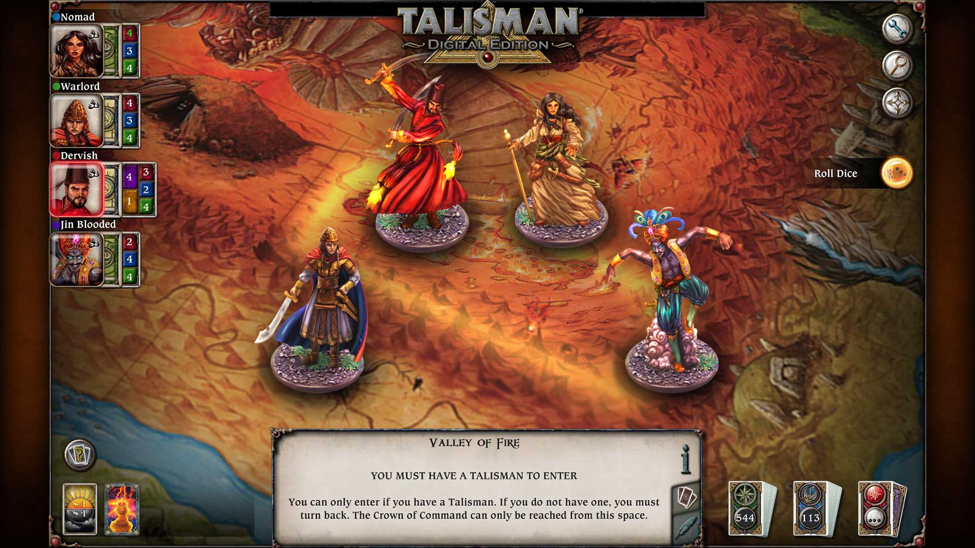 Talisman - The Firelands Expansion screenshot 3