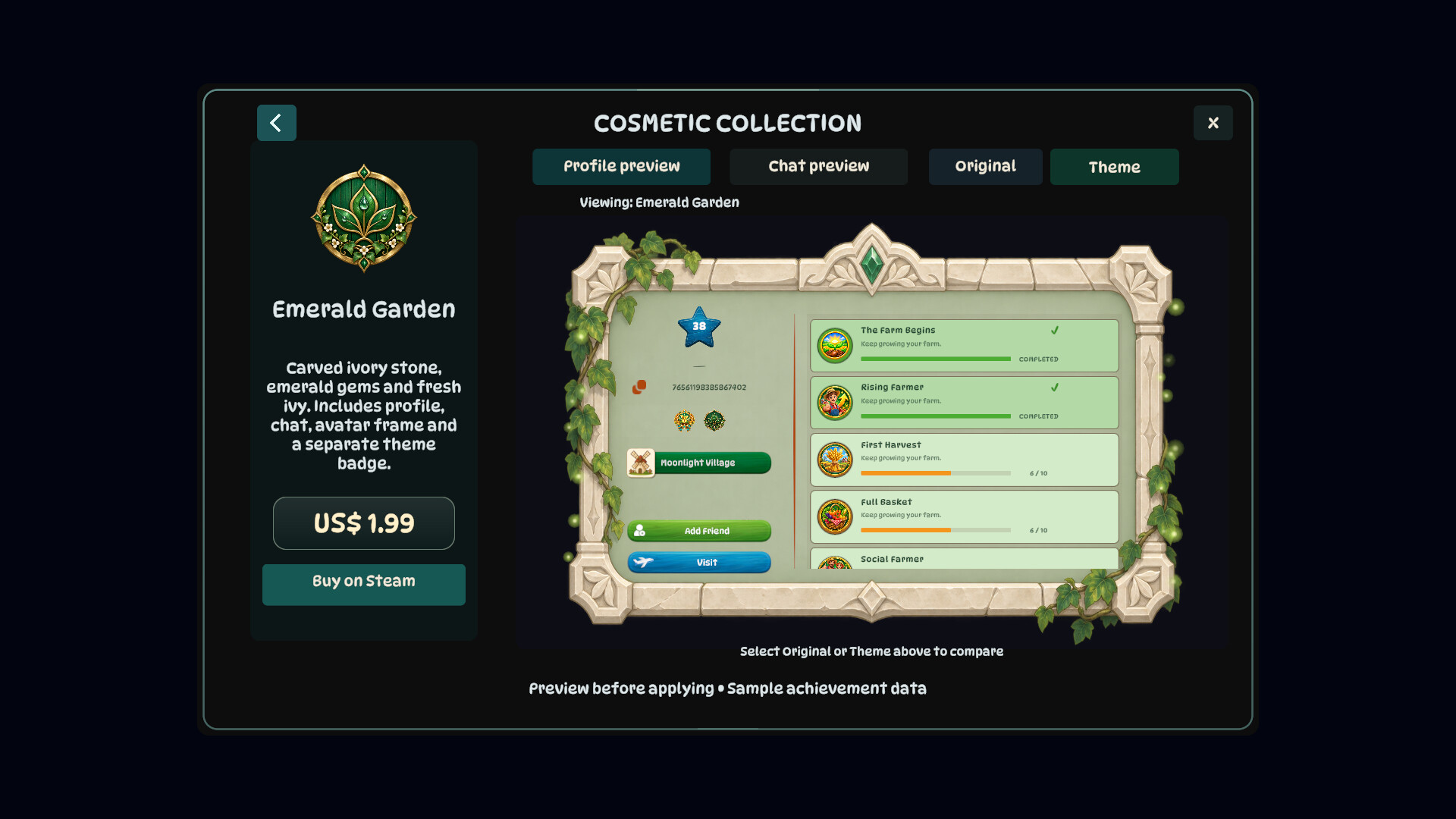 Cozy Farm - Emerald Garden Theme — image 2