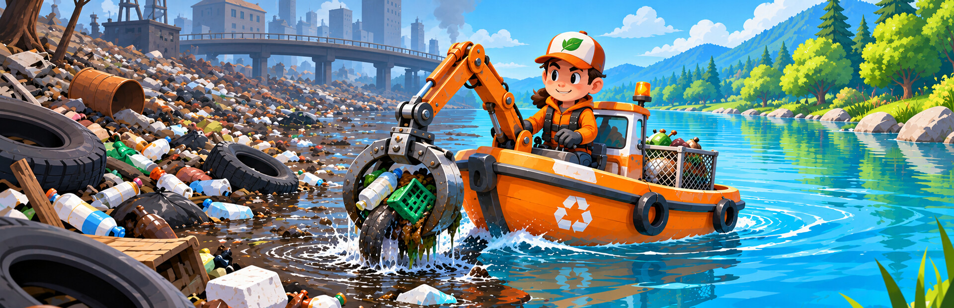 A Game About Cleaning a River
