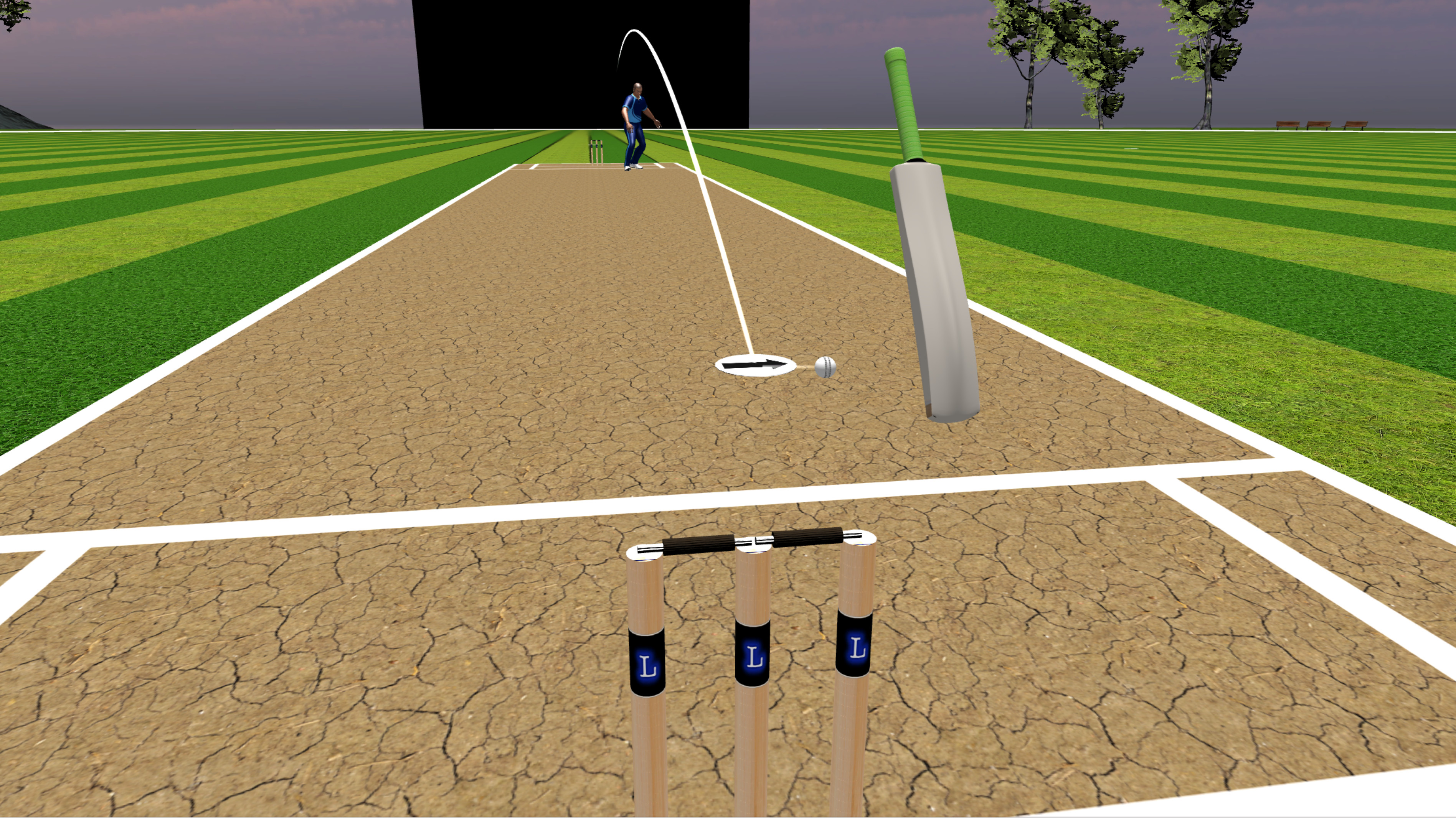 JUST BAT (VR CRICKET) screenshot 5