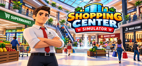 Shopping Center Simulator — Steam header