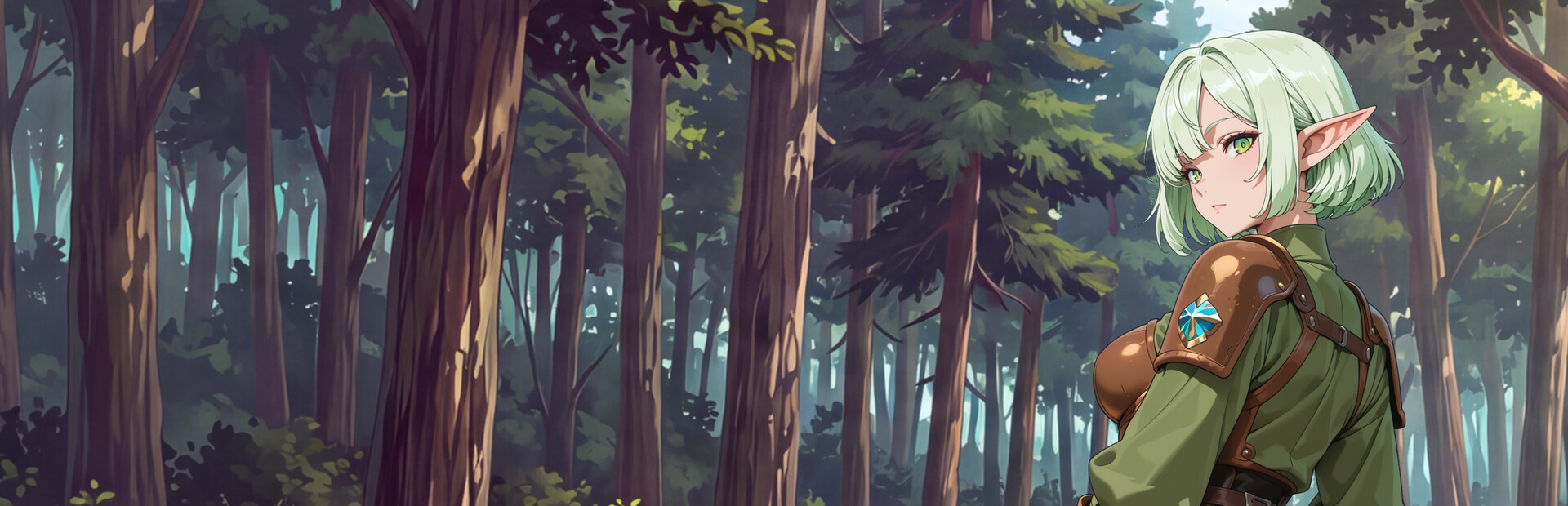 Fancy's Monster Girl Forest Jigsaw Puzzle